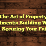 The Art of Property Investments: Building Wealth and Securing Your Future