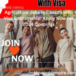 Agriculture Jobs opening 2024