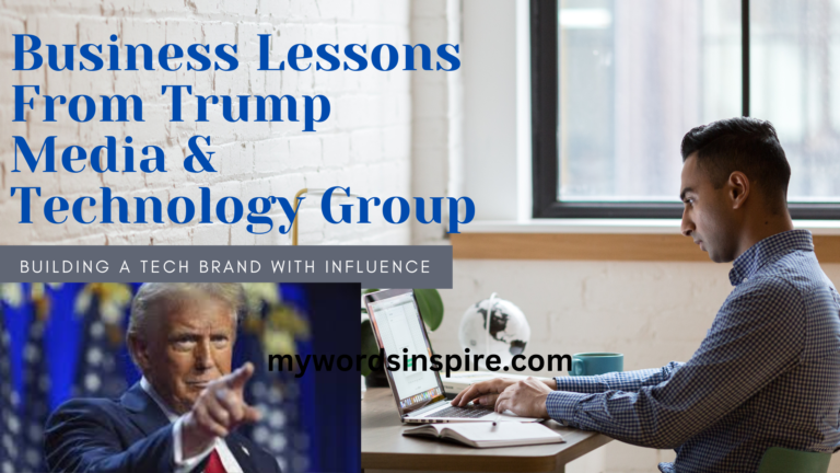 Business Lessons from Trump Media & Technology Group: Key insights on leveraging influence, building brand visibility, and creating an engaging tech brand. A structured guide for tech entrepreneurs on market positioning, community engagement, and handling controversy to build lasting influence in a competitive digital space.